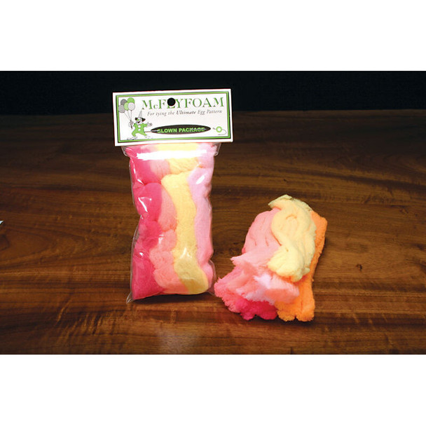Hareline Mcflyfoam Clown Package Fly Tying Material