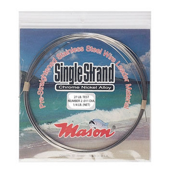 Mason Single Strand Coil Leader Wire