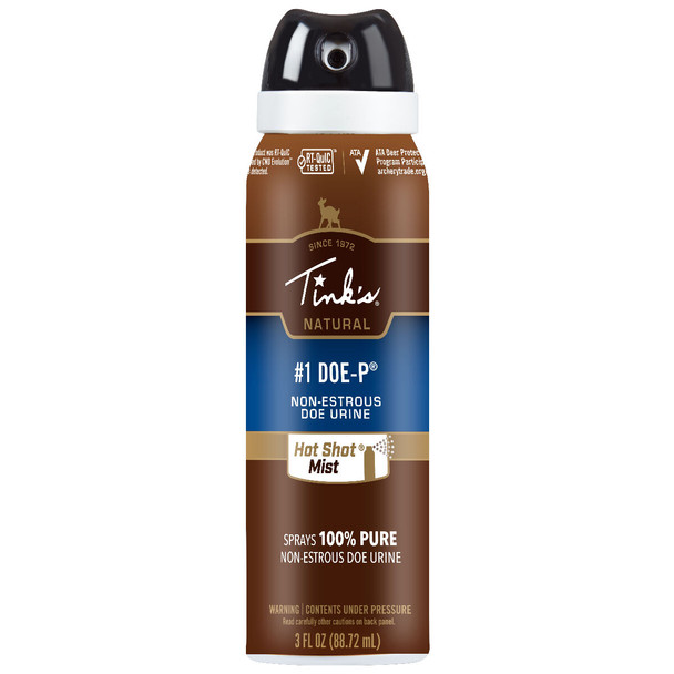 Tinks Hot Shot #1 Doe-P Non-Estrous Buck Lure Mist
