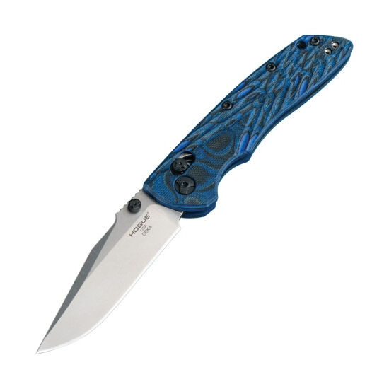 Hogue Deka Stone Tumbled Stainless Steel / G10 Manual Folding Knife