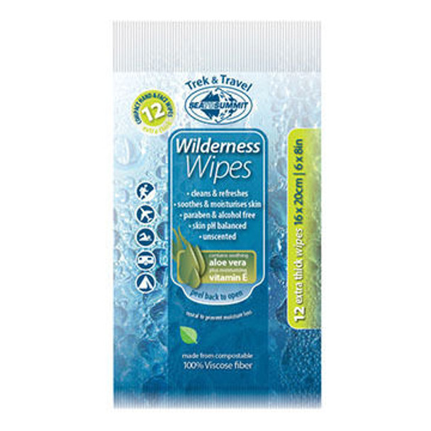 Sea to Summit Trek & Travel Wilderness Wipes Pack
