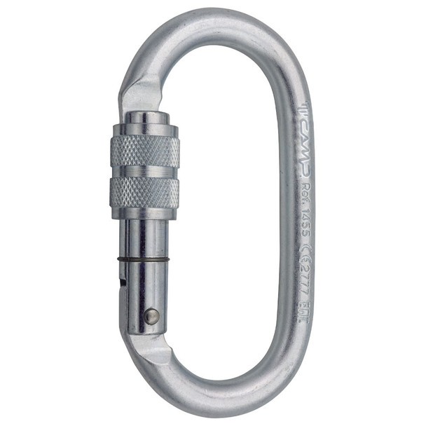 CAMP Steel Oval Pro Lock Carabiner