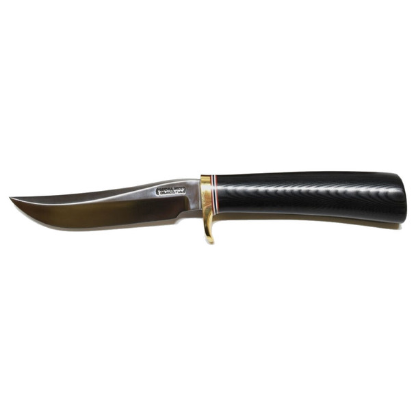 Randall Model 7 Fisherman-Hunter Black Micarta Handle Fixed Blade Knife