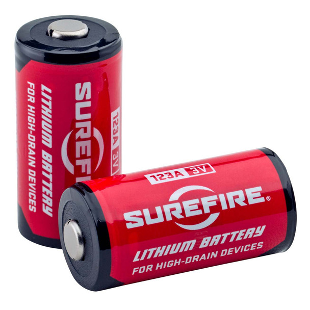 SureFire 123A Lithium Battery - 2 Pk.