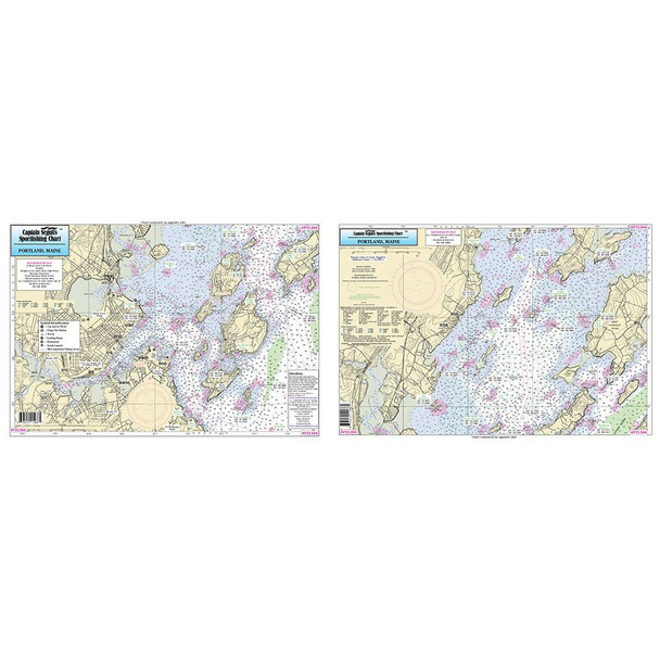 Captain Segull's Small Boat / Kayak: Portland, ME Sportfishing Chart