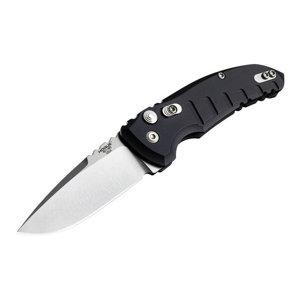 Hogue A01-MicroSwitch 2.75" Tumbled Drop Point Automatic Knife