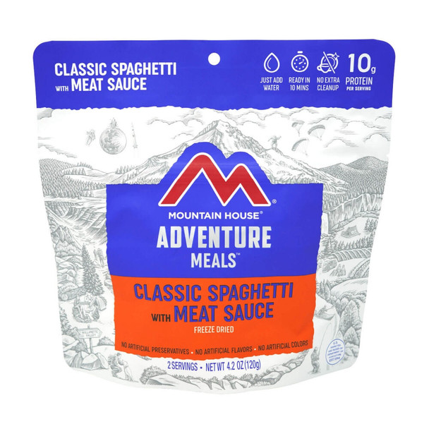 Mountain House Spaghetti w/ Meat Sauce - 2 Servings