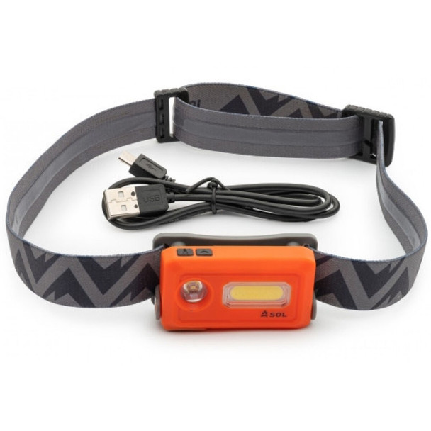 SOL Venture 140 Lumen Rechargeable Headlamp