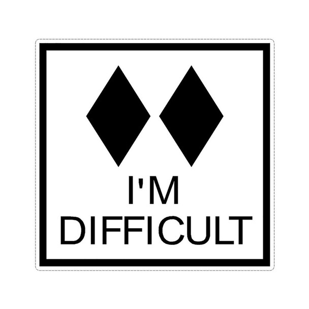 Sticker Cabana I'm Difficult Mini Sticker