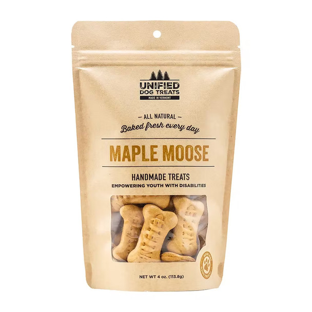 Unified Dog Treats Maple Moose All Natural Dog Treat - 4 oz.