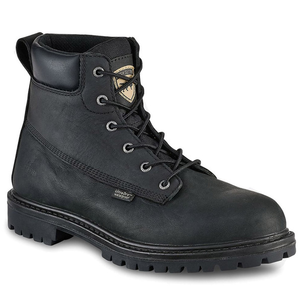 Irish Setter Men's 6" Hopkins Waterproof Leather Safety Toe Boot