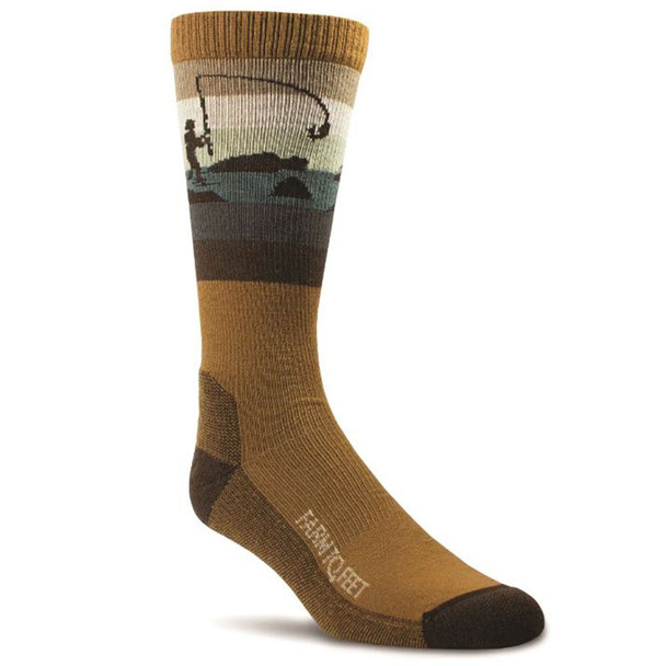 Farm to Feet Men's Saco Light Cushion Crew Sock