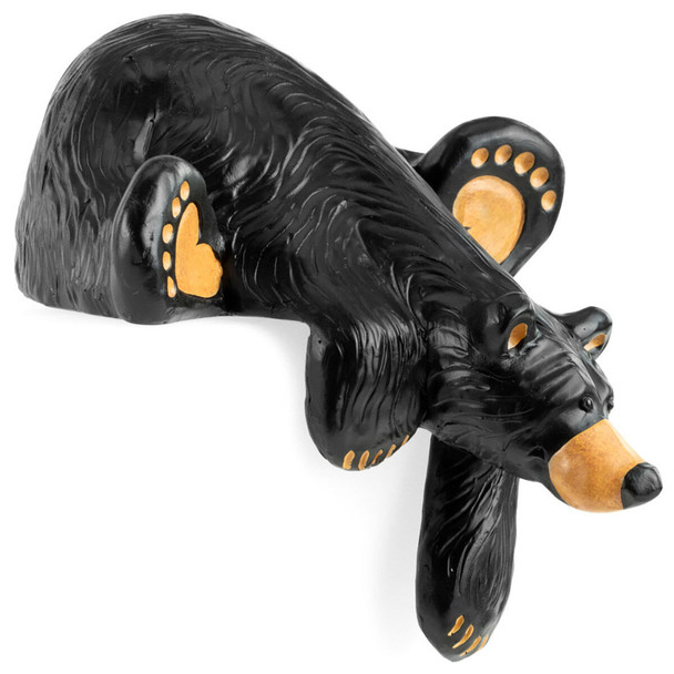 Big Sky Carvers Bearfoots Curious Bear Shelf Sitter Figurine