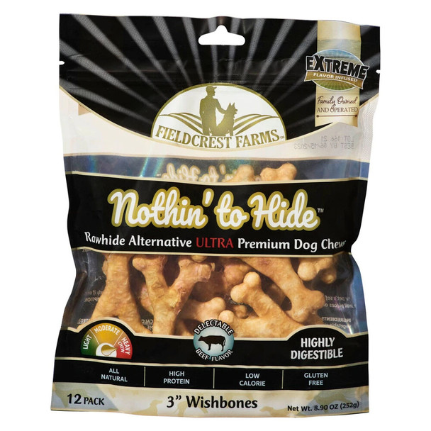 Fieldcrest Farms Nothin' to Hide Rawhide Alternative Ultra-Premium Chews Dog Treat