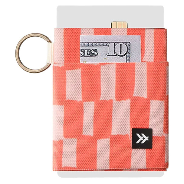 Thread Elastic Card Holder Wallet