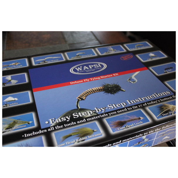 Wapsi Deluxe Fly Tying Starter Kit w/ Handbook