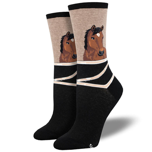 Socksmith Design Women's Hey Neigh-Bor Crew Sock