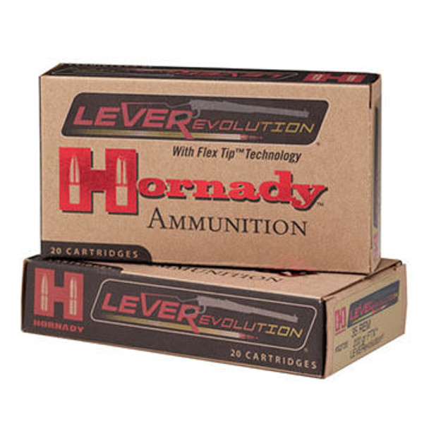 Hornady LEVERevolution 357 Magnum 140 Grain FTX Rifle Ammo (25)