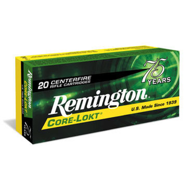 Remington Core-Lokt 270 Winchester 130 Grain PSP Rifle Ammo (20)