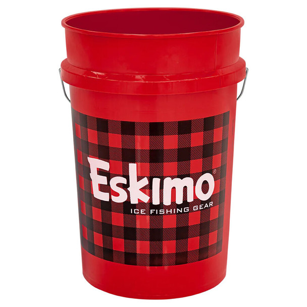 Eskimo Buffalo Plaid 6 Gallon Bucket