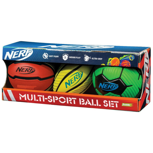 Franklin Sports Nerf Mini Foam Ball Set