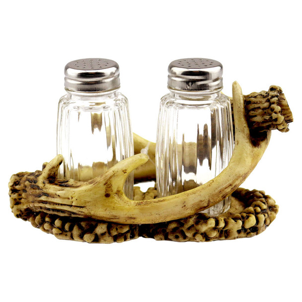 Wilcor Antler Salt & Pepper Holder