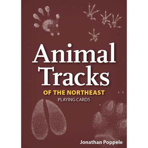 Animal Tracks of the Northeast Playing Cards