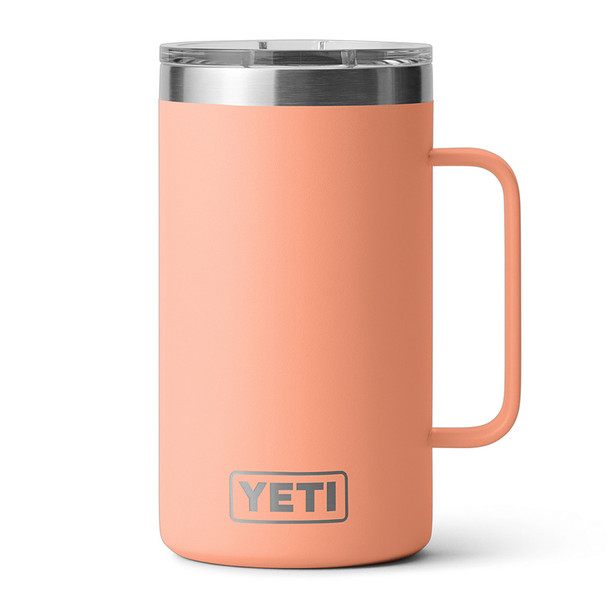 YETI Rambler 24 oz. Stainless Steel Vacuum Insulated Mug w YETI Rambler 24 oz. Stainless Steel Vacuum Insulated Mug w