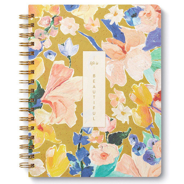 Life Is Beautiful Spiral Notebook