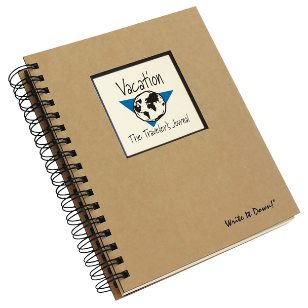 Journals Unlimited Vacation - The Traveler's Journal - Globe Version