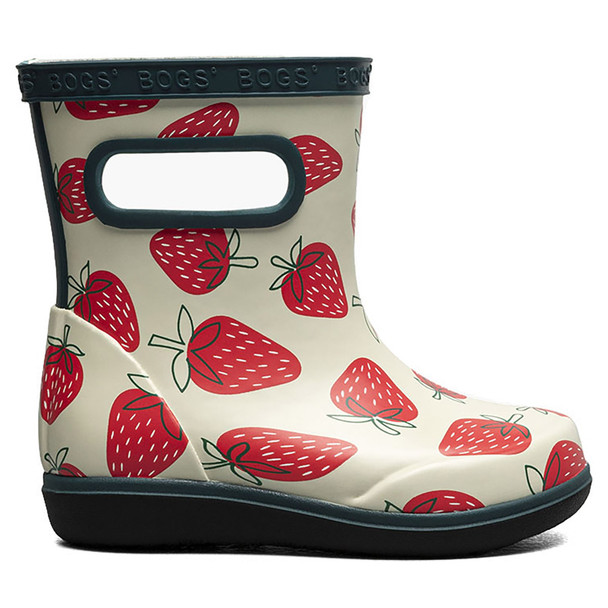 Bogs Toddler Boys' & Girls' Skipper II Strawberry Rain Boot
