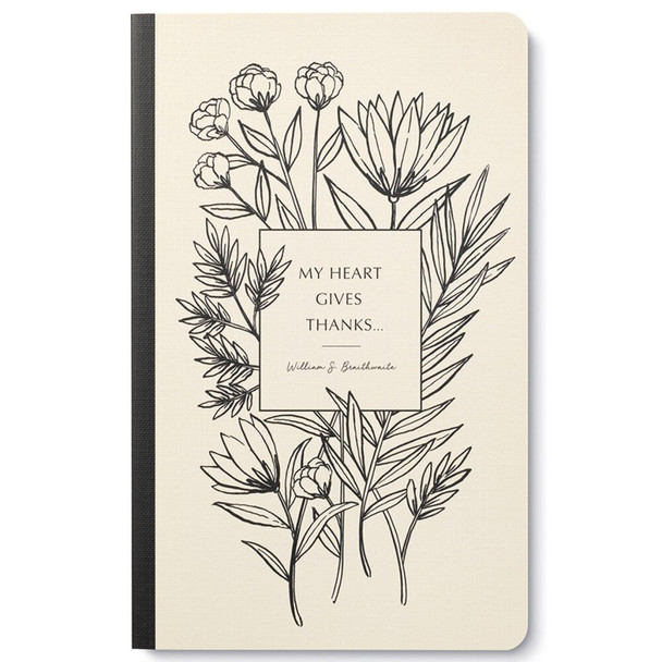 Write Now My Heart Gives Thanks Journal