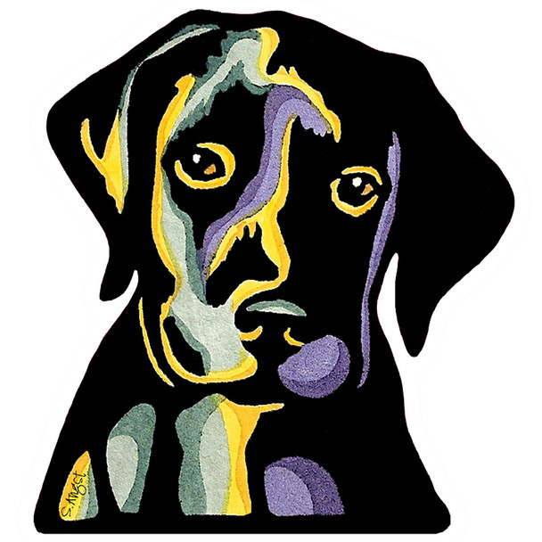 Sarah Angst Art Puppy Sticker