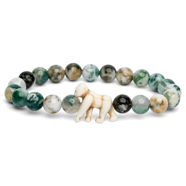 Fahlo Gorilla Traverse Rainforest Green Tracking Bracelet