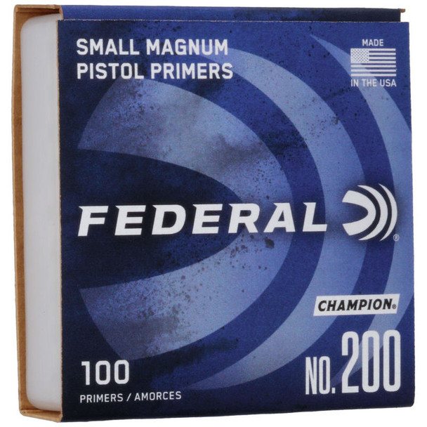 Federal Champion Small Magnum Pistol Primer (100)