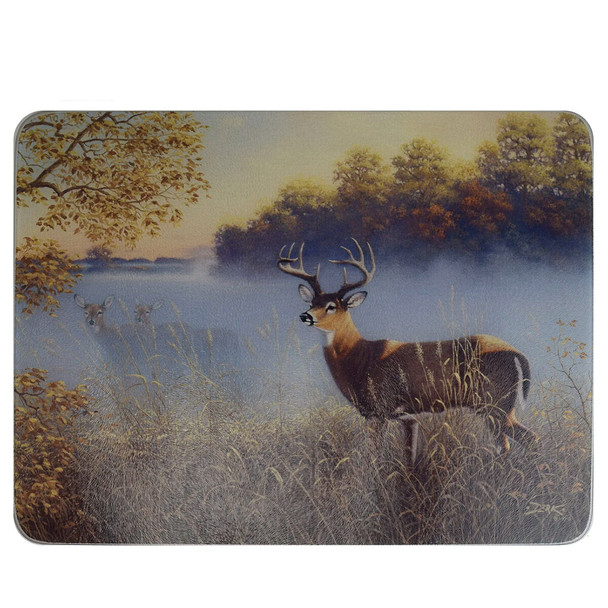 Rivers Edge Morning Fog Cutting Board