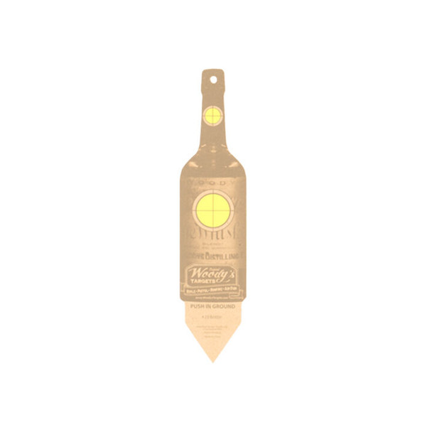 Woody's Recycled Wood Bottle Target - 6 Pk.