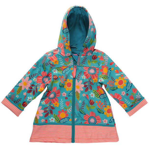 Stephen Joseph Youth Floral Rain Jacket
