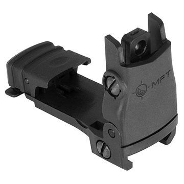 Mission First Tactical Back Up Polymer Flip Up Rear Sight w/ Windage Adjustment