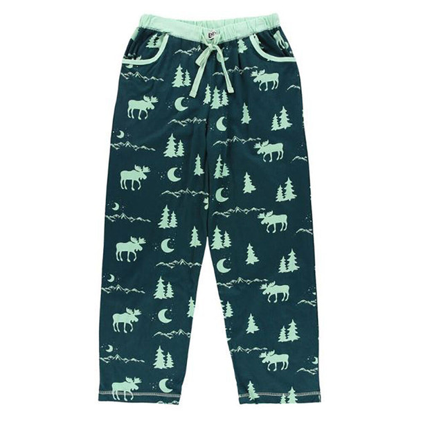 Lazy One Women's Mountain Moose PJ Pant