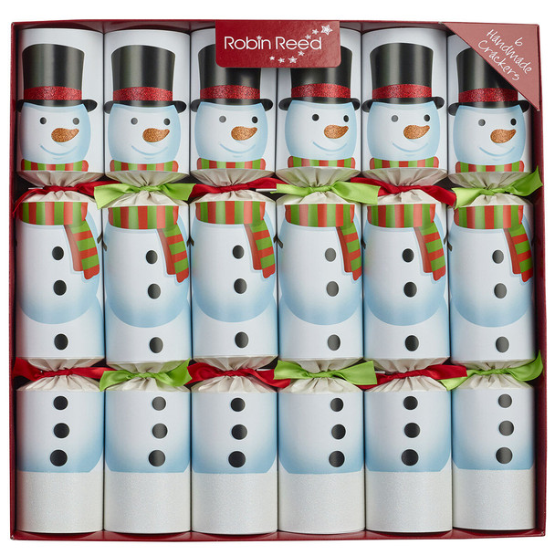 Robin Reed Racing Snowman Christmas Crackers