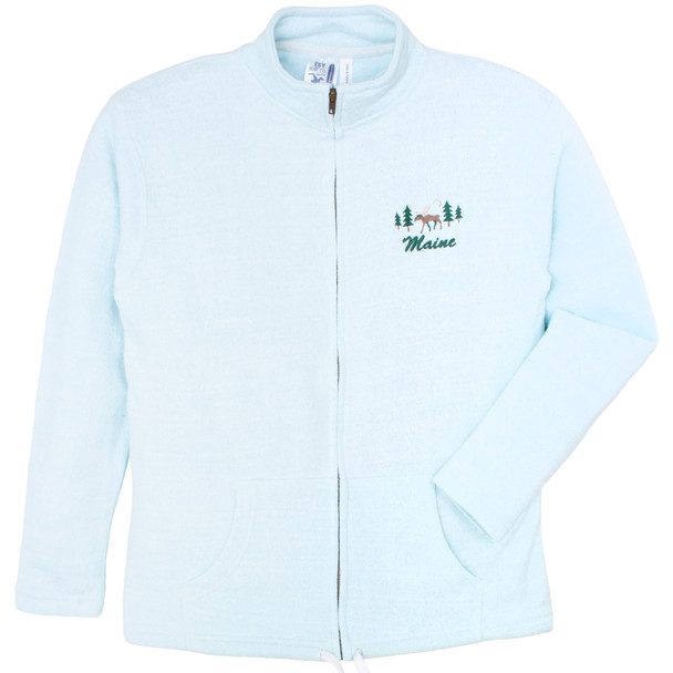 ESY Women's Maine Moose Full Zip Sweatshirt