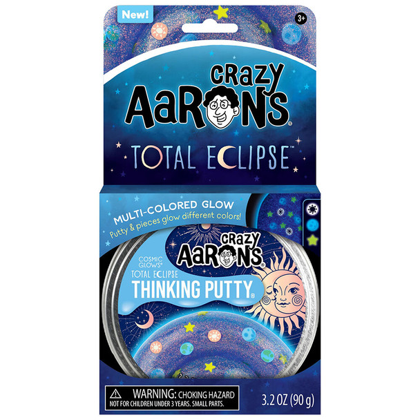 Crazy Aaron's Trendsetters Total Eclipse Thinking Putty - 3.2 oz. Crazy Aaron's Trendsetters Total Eclipse Thinking Putty - 3.2 oz.
