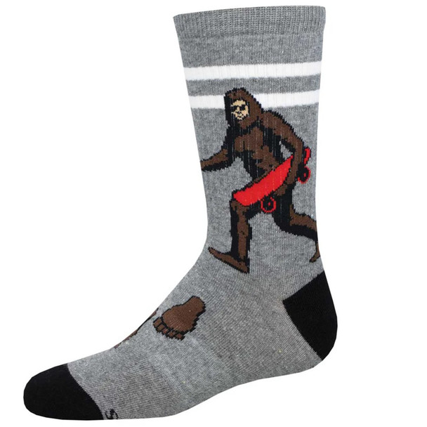 Socksmith Design Youth Skate Or Squatch Sock