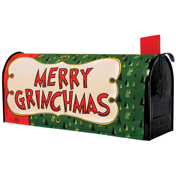 Carson Home Accents No Grinches Allowed Magnetic Mailbox Cover