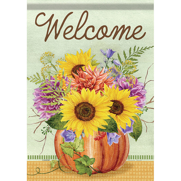 Carson Home Accents Autumn Colors DuraSoft Garden Flag