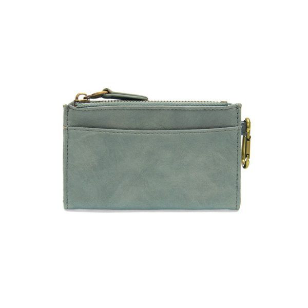 Joy Susan Women's Bobbie Bifold Wallet with Carabiner