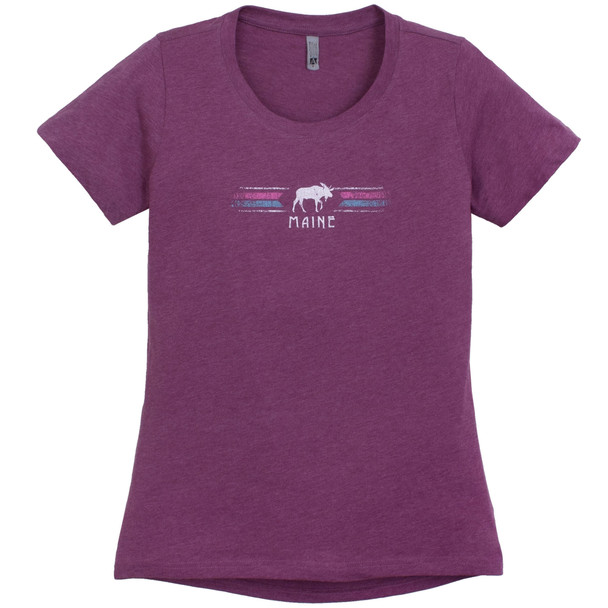 Artforms Women's Bon Bon Moose Short-Sleeve T-Shirt