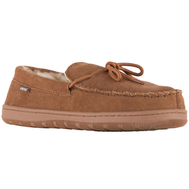 Lamo Women's Moccasin with Faux Sheepskin Lining - Discontinued