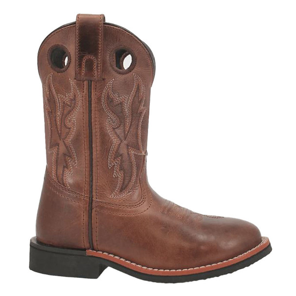 Dan Post Boys' & Girls' Lil' Dawson Leather Western Boot